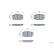Brake pad set, disc brake BP2890 Bosch, Thumbnail 5