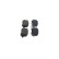 Brake pad set, disc brake BP2895 Bosch, Thumbnail 4
