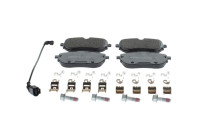Brake pad set, disc brake BP2899 Bosch