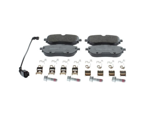 Brake pad set, disc brake BP2899 Bosch