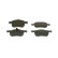 Brake Pad Set, disc brake BP291 Bosch, Thumbnail 4