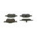 Brake Pad Set, disc brake BP291 Bosch, Thumbnail 6