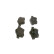 Brake Pad Set, disc brake BP291 Bosch, Thumbnail 7