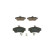 Brake Pad Set, disc brake BP292 Bosch, Thumbnail 4