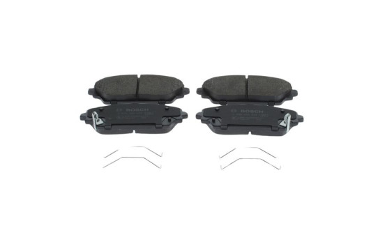 Brake pad set, disc brake BP2930 Bosch
