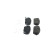 Brake pad set, disc brake BP2930 Bosch, Thumbnail 4