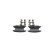 Brake pad set, disc brake BP2934 Bosch, Thumbnail 4
