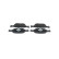 Brake Pad Set, disc brake BP295 Bosch, Thumbnail 6