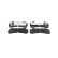 Brake pad set, disc brake BP2950 Bosch, Thumbnail 3