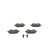 Brake Pad Set, disc brake BP296 Bosch, Thumbnail 5