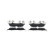 Brake pad set, disc brake BP2972 Bosch, Thumbnail 4