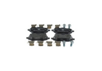 Brake pad set, disc brake BP2978 Bosch