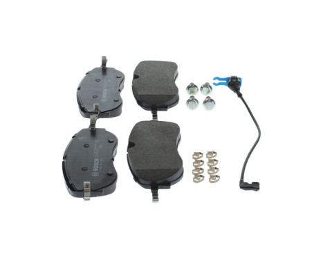Brake pad set, disc brake BP2979 Bosch, Image 2