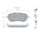 Brake pad set, disc brake BP2979 Bosch, Thumbnail 5