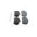 Brake pad set, disc brake BP2980 Bosch, Thumbnail 4