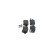 Brake pad set, disc brake BP2982 Bosch, Thumbnail 4