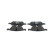Brake pad set, disc brake BP2987 Bosch, Thumbnail 3