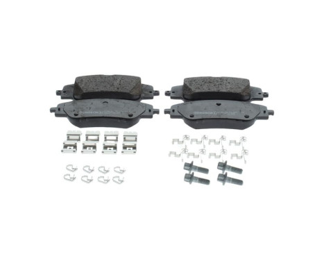 Brake pad set, disc brake BP2989 Bosch