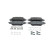 Brake pad set, disc brake BP2989 Bosch