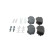 Brake pad set, disc brake BP2989 Bosch, Thumbnail 4