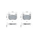 Brake pad set, disc brake BP2990 Bosch, Thumbnail 5
