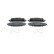 Brake pad set, disc brake BP3008 Bosch, Thumbnail 2