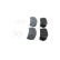 Brake pad set, disc brake BP3008 Bosch, Thumbnail 5