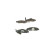Brake Pad Set, disc brake BP301 Bosch, Thumbnail 4