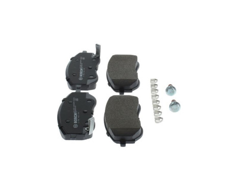 Brake pad set, disc brake BP3012 Bosch, Image 2