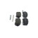 Brake pad set, disc brake BP3012 Bosch, Thumbnail 4