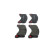 Brake pad set, disc brake BP3013 Bosch, Thumbnail 4