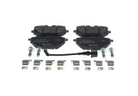 Brake pad set, disc brake BP3015 Bosch