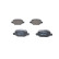 Brake Pad Set, disc brake BP302 Bosch, Thumbnail 3