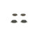 Brake Pad Set, disc brake BP302 Bosch, Thumbnail 4