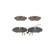 Brake Pad Set, disc brake BP304 Bosch, Thumbnail 6
