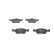 Brake Pad Set, disc brake BP308 Bosch, Thumbnail 3