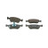Brake Pad Set, disc brake BP308 Bosch, Thumbnail 4