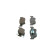 Brake Pad Set, disc brake BP308 Bosch, Thumbnail 7