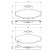 Brake Pad Set, disc brake BP309 Bosch, Thumbnail 6