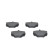 Brake Pad Set, disc brake BP310 Bosch, Thumbnail 5