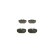Brake Pad Set, disc brake BP311 Bosch, Thumbnail 6
