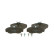 Brake Pad Set, disc brake BP312 Bosch