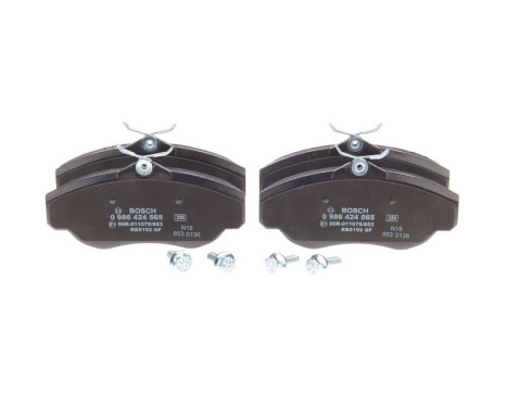 Brake Pad Set, disc brake BP312 Bosch, Image 7