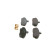 Brake Pad Set, disc brake BP313 Bosch, Thumbnail 5