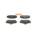 Brake Pad Set, disc brake BP313 Bosch, Thumbnail 6