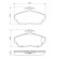 Brake Pad Set, disc brake BP313 Bosch, Thumbnail 8