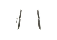 Brake Pad Set, disc brake BP319 Bosch