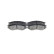 Brake Pad Set, disc brake BP319 Bosch, Thumbnail 5