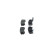 Brake Pad Set, disc brake BP321 Bosch, Thumbnail 5