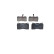 Brake Pad Set, disc brake BP323 Bosch, Thumbnail 3